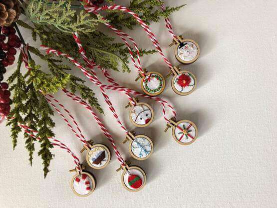 mini christmas ornaments kerst sulky - 25 moderne borduurpatronen voor kerst 2022 (+ gratis patronen!)