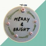 9 1 150x150 - Gratis borduurpatroon: Merry & Bright