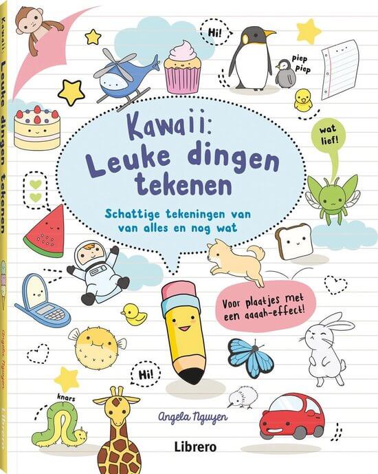 kawaii - De 5 leukste tekenboeken voor beginners (of om cadeau te doen)